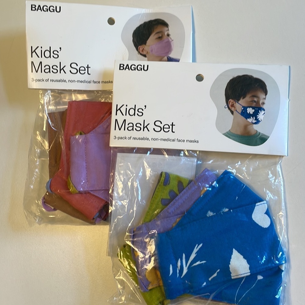 BAGGU Kids’ Facemask (6 count)